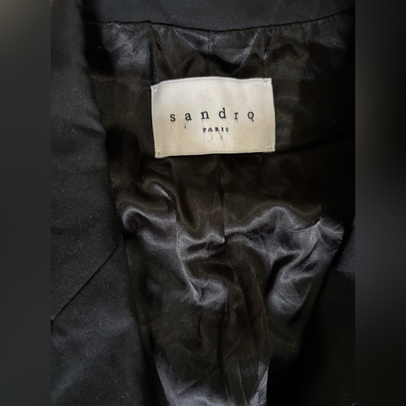 Sandro Black Women's Blazer - Picture 4 of 4
